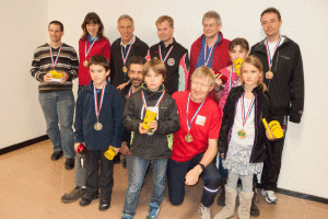 Cédric Blaser silver medal in orienteering